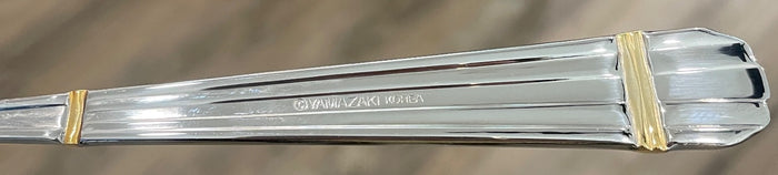 Yamazaki Stanford Glossy Teaspoon 6 1/4" Stainless Korea Flatware1