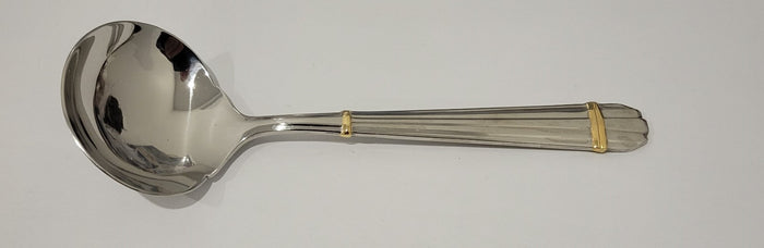 Yamazaki Stanford Gravy Ladle 6 5/8" Stainless Korea Flatware0