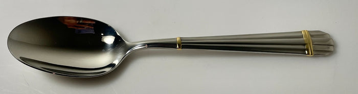 Yamazaki Stanford Soup Place Spoon 7 1/4" Stainless Korea Flatware0